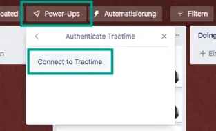 Mit Tractime verbinden