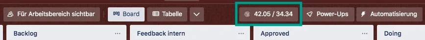 Tractime time tracking in Trello – Total tracking of a board